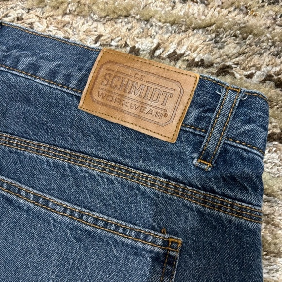 Schmidt Workwear Flannel Lined Jeans 36X34, 32 Inseam - Picture 8 of 10